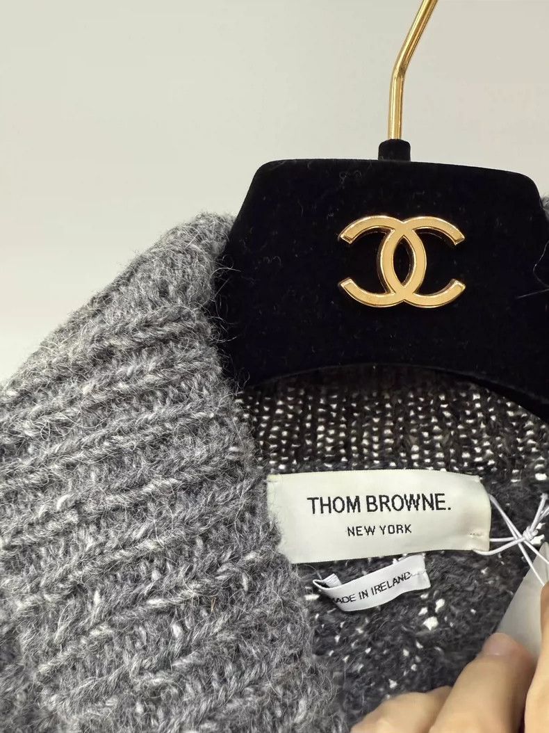 Thom Browne Thom Browne High Neck Wool Knit Sweater Size M / US 6-8 / IT 42-44 - 4 Thumbnail