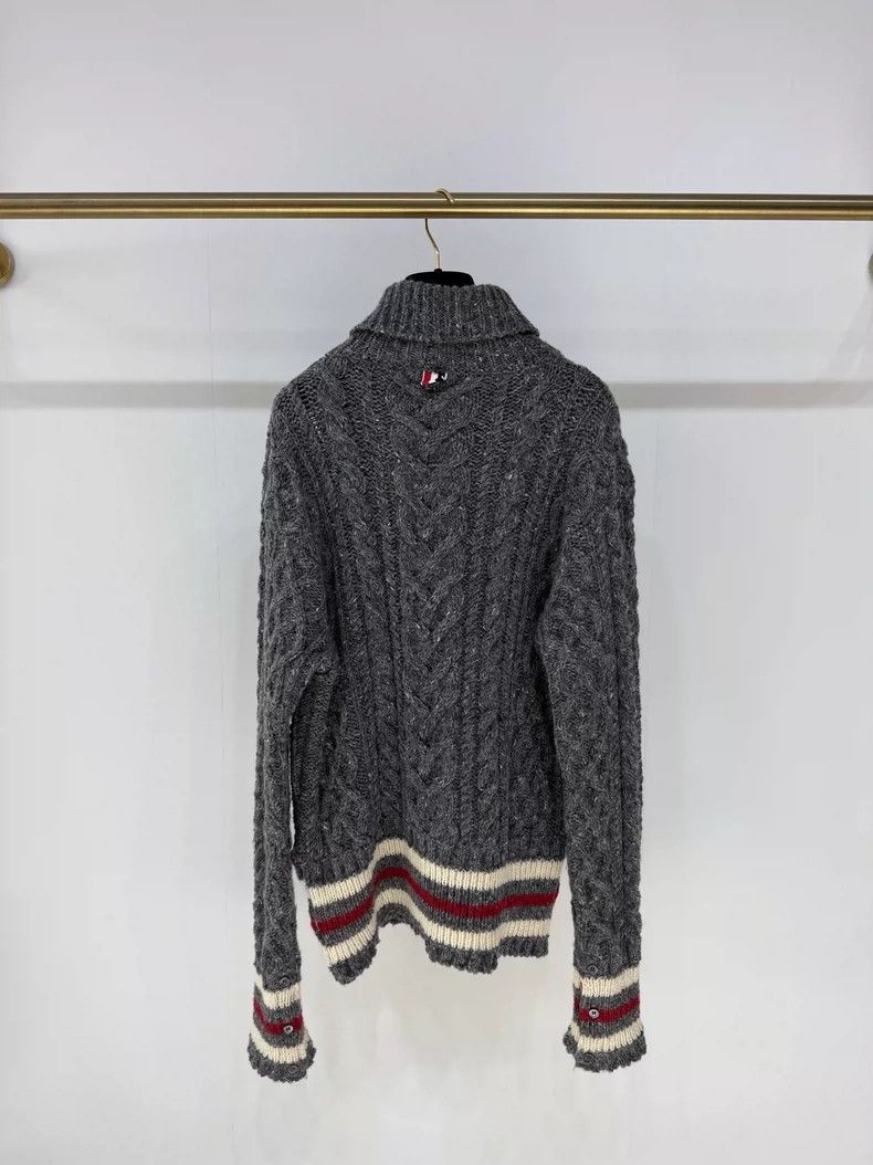 Thom Browne Thom Browne High Neck Wool Knit Sweater Size M / US 6-8 / IT 42-44 - 2 Thumbnail