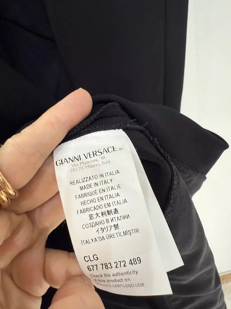 Versace Versace Black Sleeveless Little Black Dress Size S / US 4 / IT 40 - 5 Thumbnail
