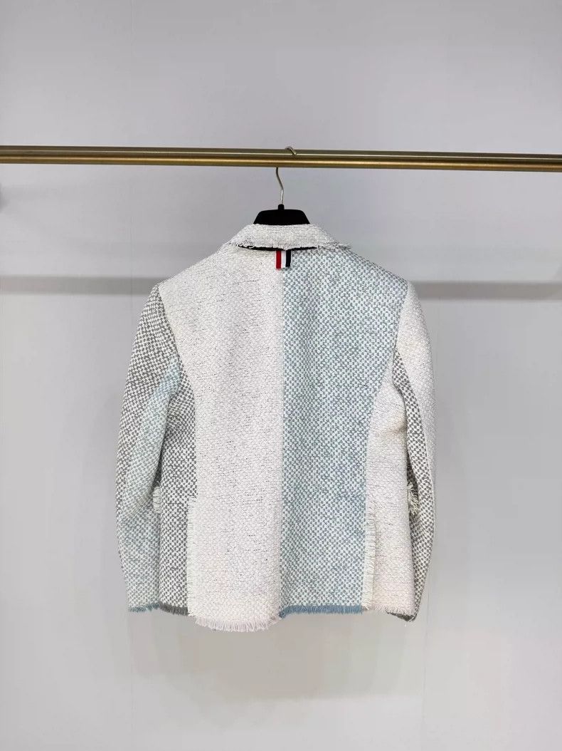 Thom Browne Thom Browne Colorful Tweed Blazer Jacket Size S / US 4 / IT 40 - 2 Thumbnail