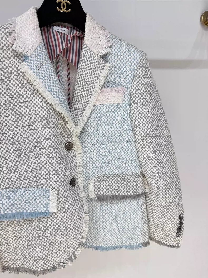 Thom Browne Thom Browne Colorful Tweed Blazer Jacket Size S / US 4 / IT 40 - 3 Thumbnail