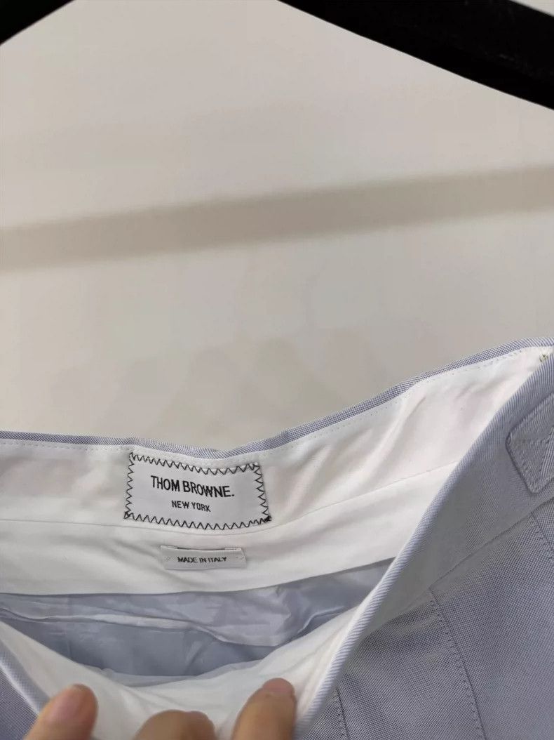 Thom Browne Thom Browne Pleated Skirt in Blue Size 34" / US 12 / IT 48 - 5 Thumbnail