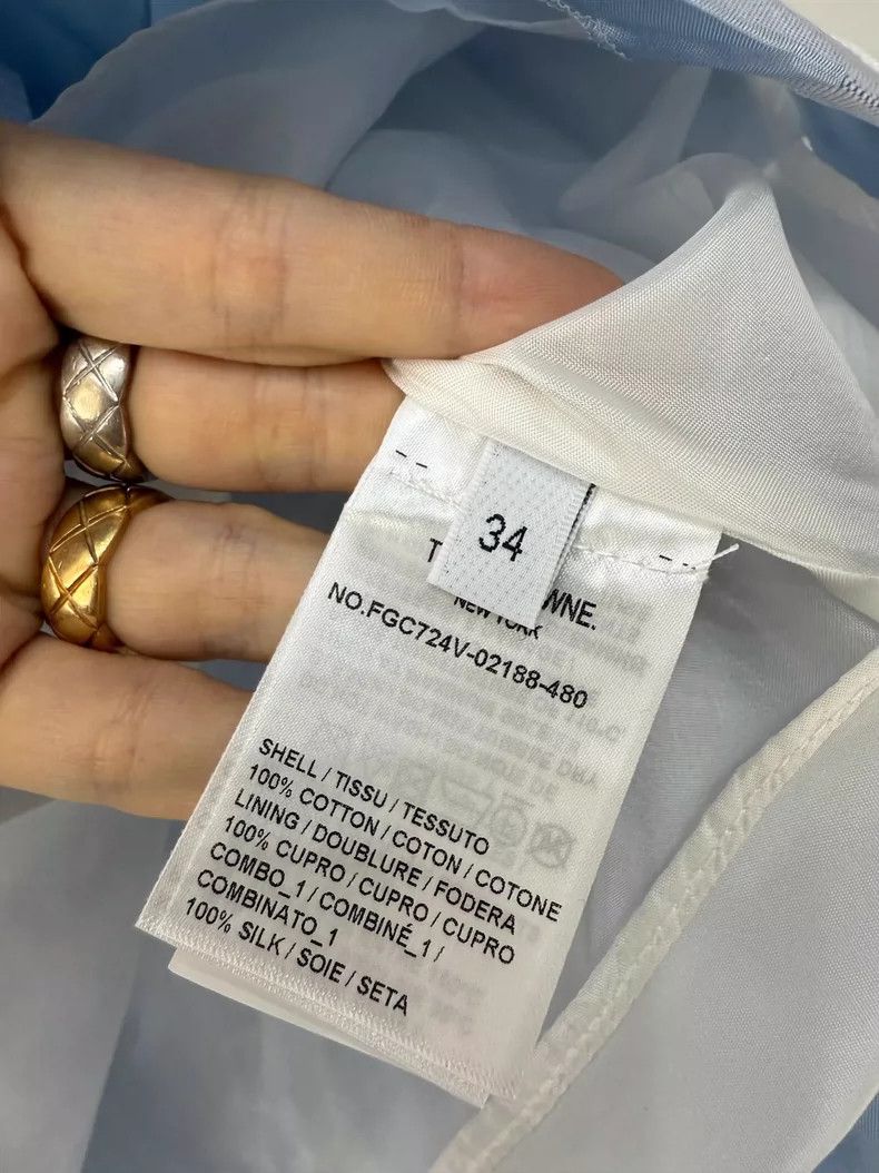 Thom Browne Thom Browne Pleated Skirt in Blue Size 34" / US 12 / IT 48 - 6 Thumbnail