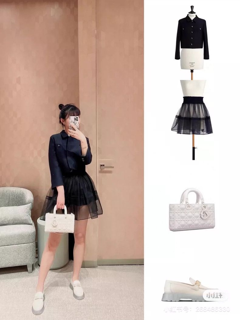 Dior Dior Sheer Short Tulle Skirt with Ruffles Size 38" / US 16 / IT 52 - 6 Thumbnail
