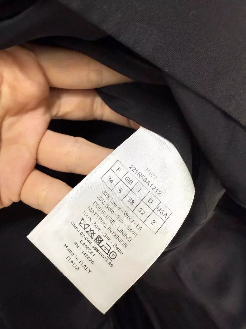 Dior Elegant Black Dior Dress with Cut-Out Design Size XS / US 0-2 / IT 36-38 - 5 Thumbnail
