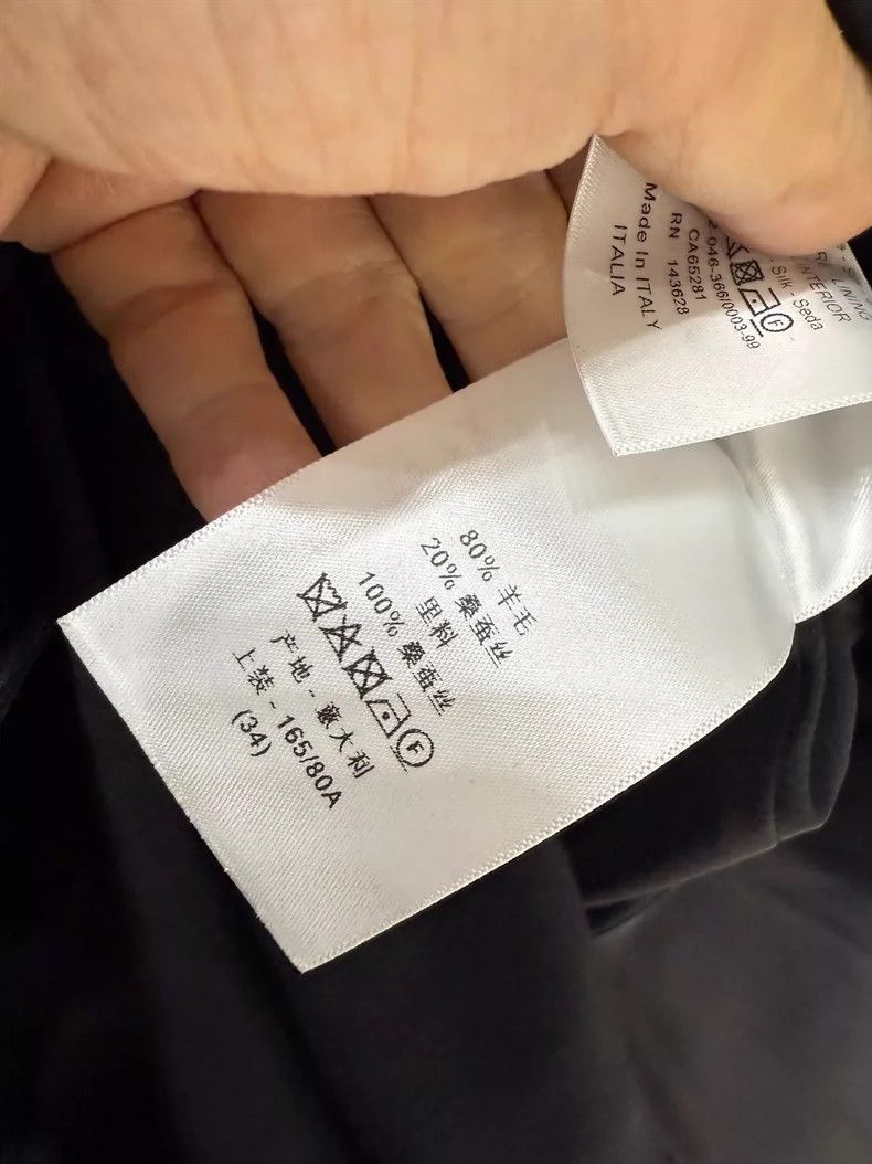 Dior Elegant Black Dior Dress with Cut-Out Design Size XS / US 0-2 / IT 36-38 - 6 Thumbnail