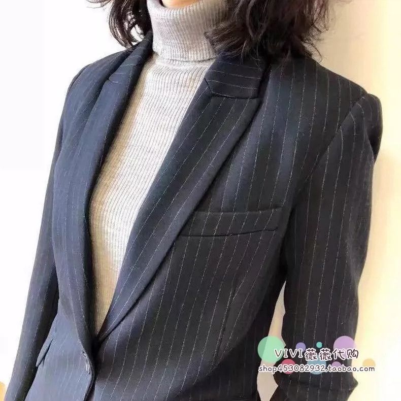 Theory Theory Spring Summer Striped Blazer Size S / US 4 / IT 40 - 9 Thumbnail