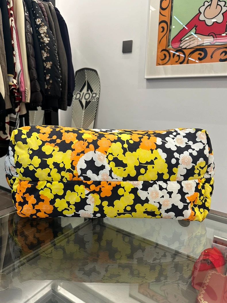 MCQ MCQ Yellow Floral Tote Bag with Pouch Size ONE SIZE - 4 Thumbnail