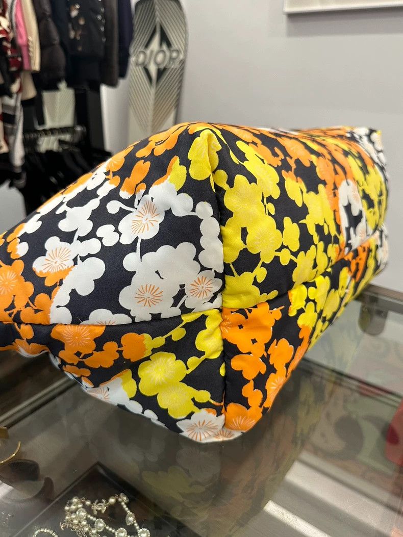 MCQ MCQ Yellow Floral Tote Bag with Pouch Size ONE SIZE - 5 Thumbnail