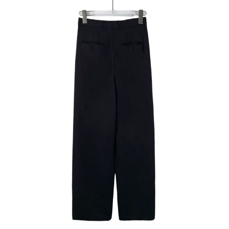 Celine Celine Black Cotton Casual Pants XXS Size Size 34" / US 12 / IT 48 - 2 Thumbnail