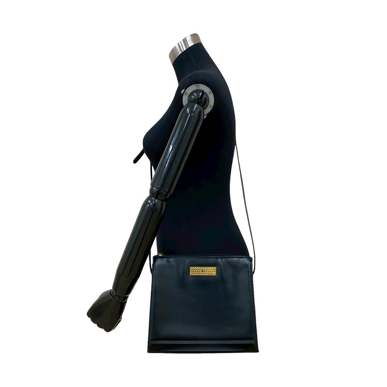 Dior Dior Shoulder Bag Black Leather Size ONE SIZE - 2 Thumbnail