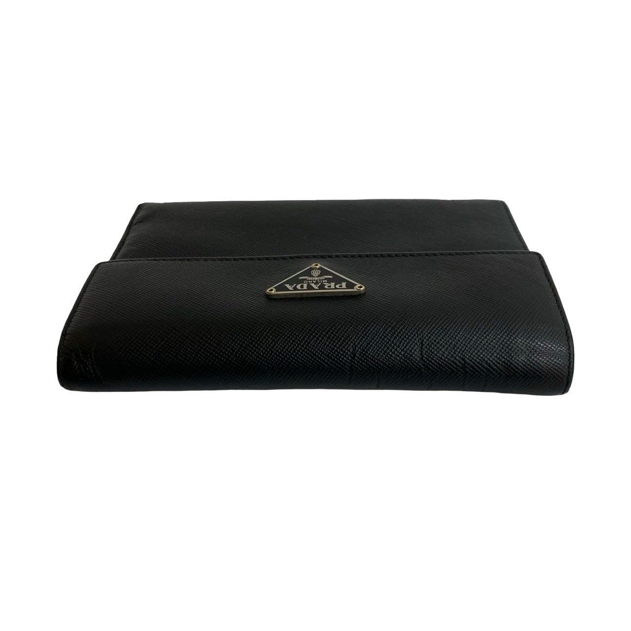 Prada Prada Black Leather Size ONE SIZE - 3 Thumbnail