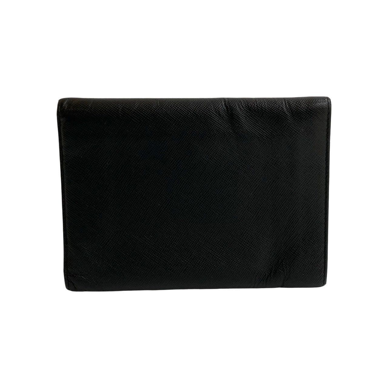 Prada Prada Black Leather Size ONE SIZE - 2 Thumbnail
