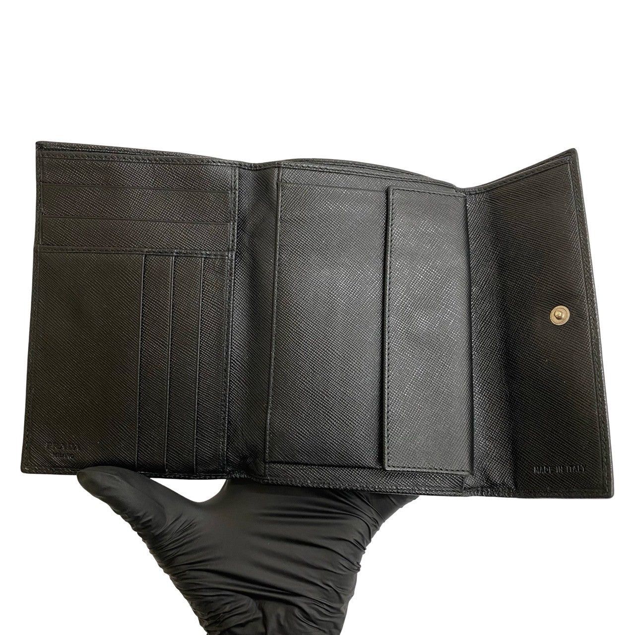 Prada Prada Black Leather Size ONE SIZE - 7 Thumbnail