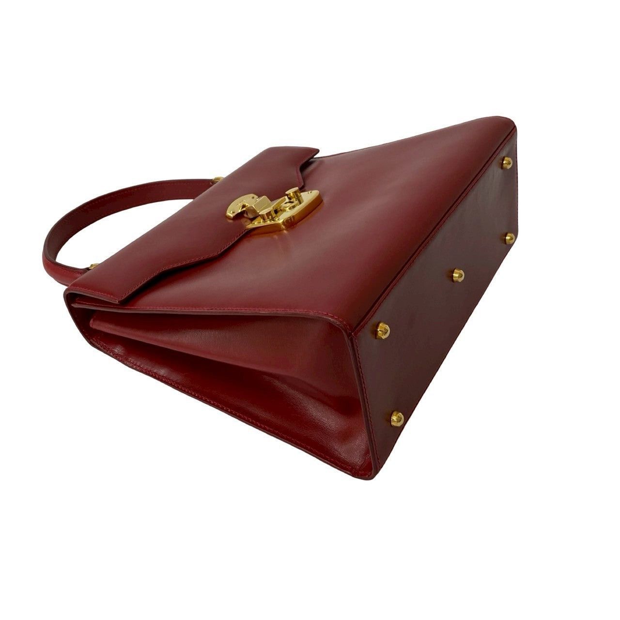 Gucci Gucci Shoulder Bag Red Leather Size ONE SIZE - 7 Thumbnail