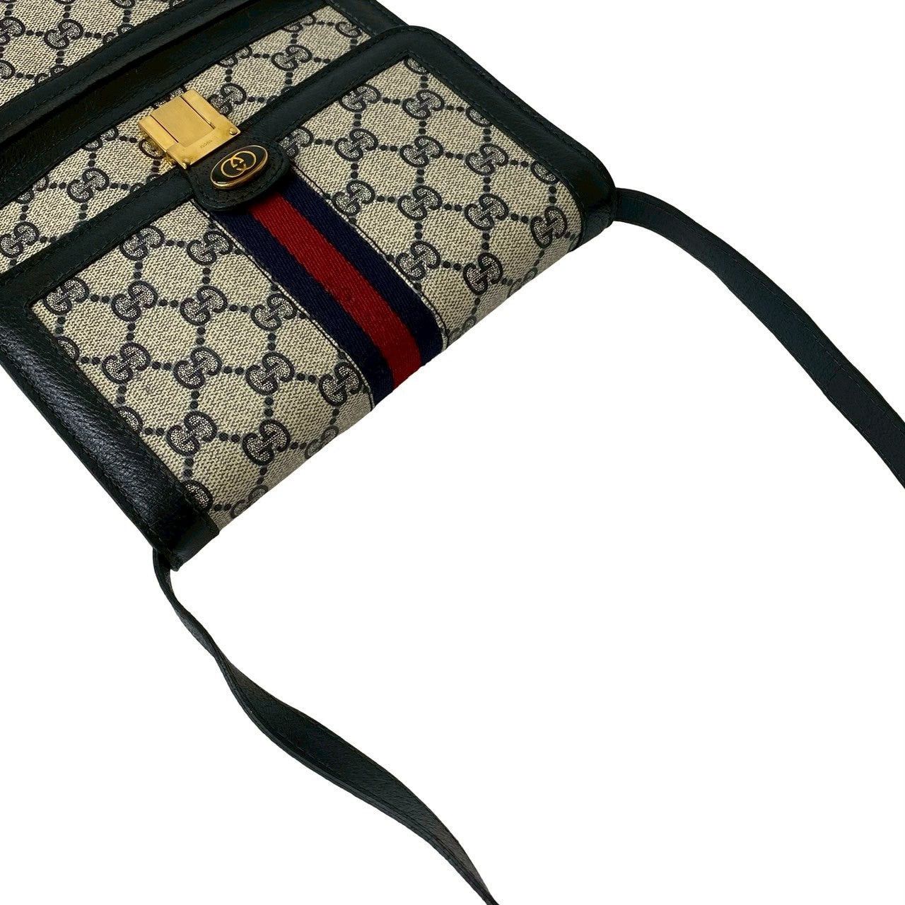 Gucci Gucci Shoulder Bag Blue Leather Size ONE SIZE - 4 Thumbnail