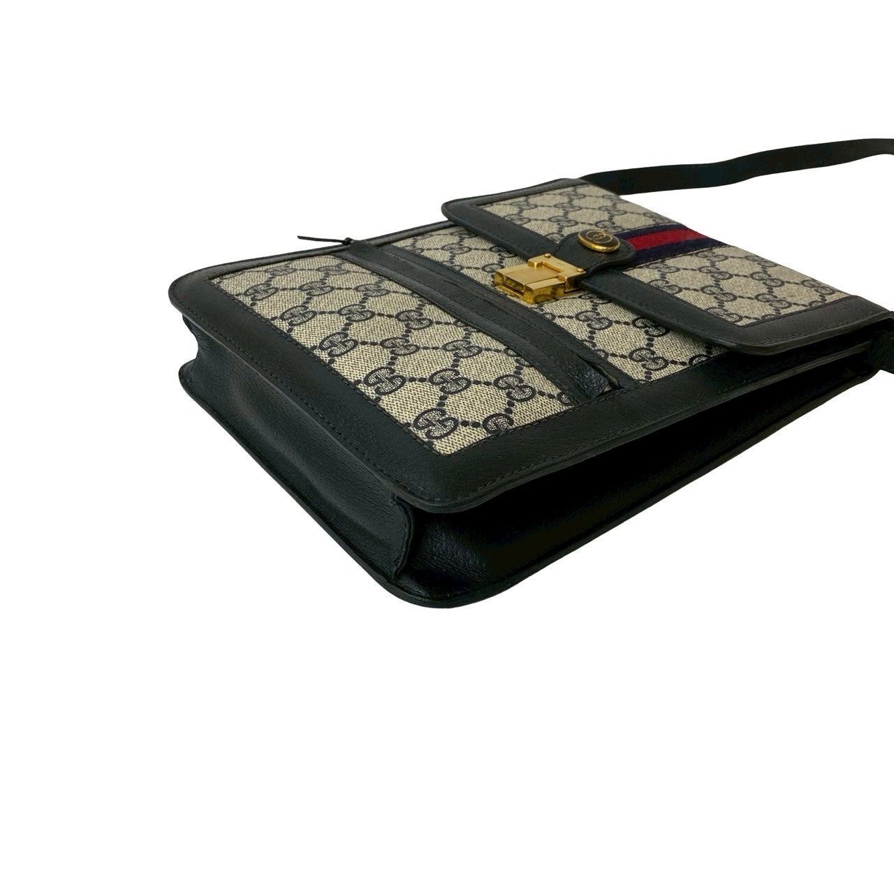 Gucci Gucci Shoulder Bag Blue Leather Size ONE SIZE - 8 Thumbnail