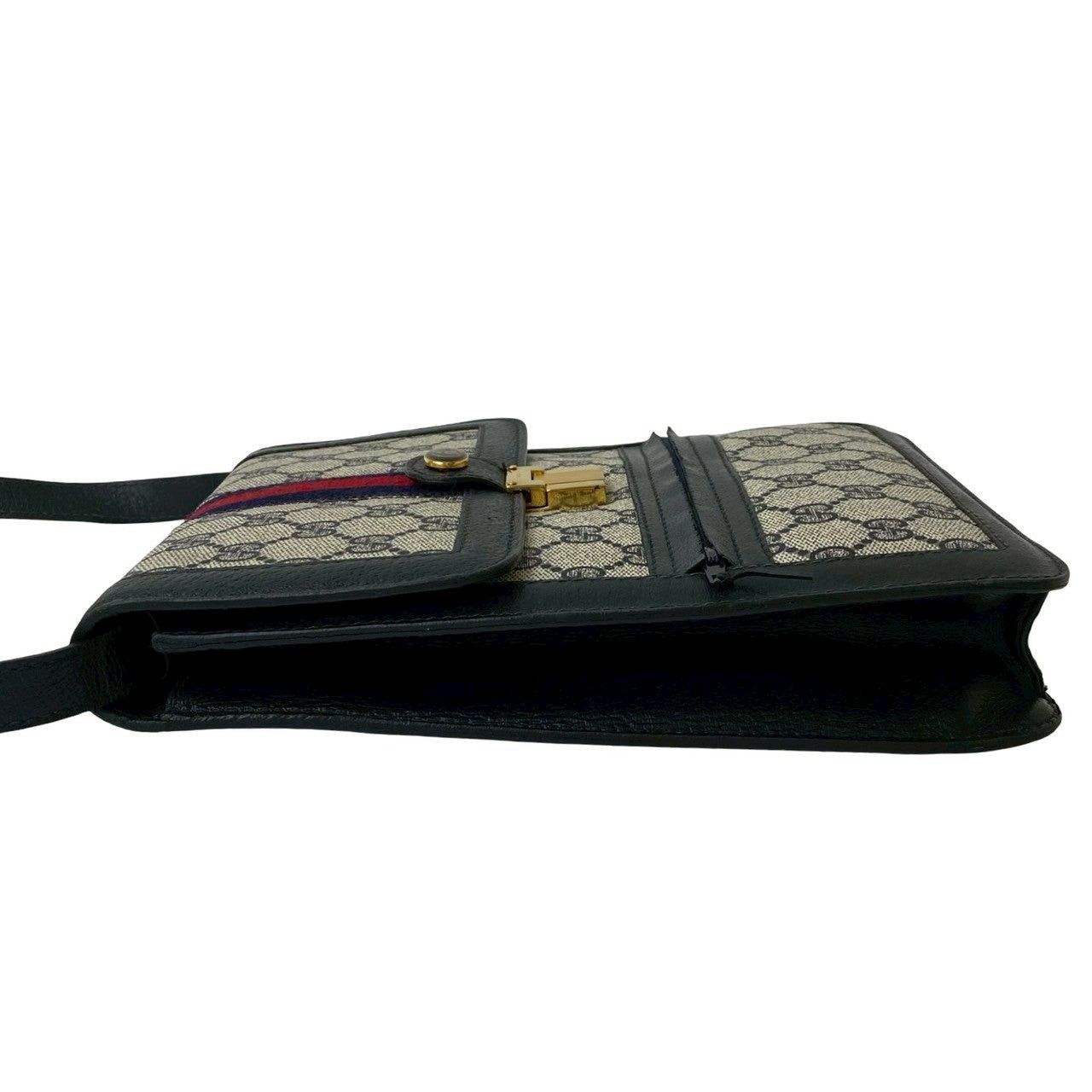 Gucci Gucci Shoulder Bag Blue Leather Size ONE SIZE - 5 Thumbnail
