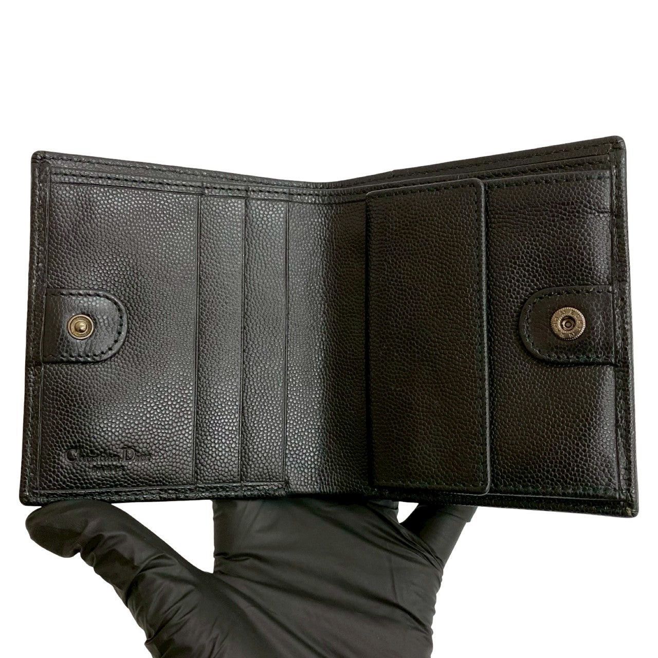 Dior Dior Black Leather Size ONE SIZE - 7 Thumbnail