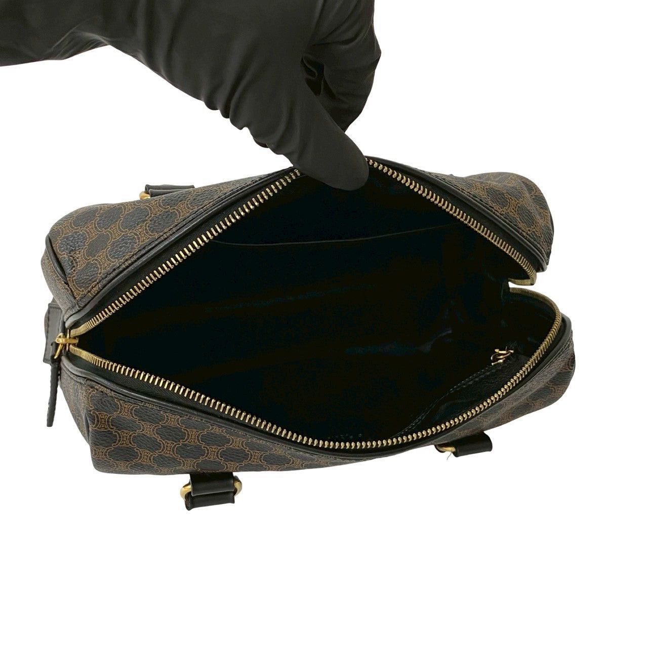 Celine Celine Handbag Black Leather Size ONE SIZE - 9 Thumbnail