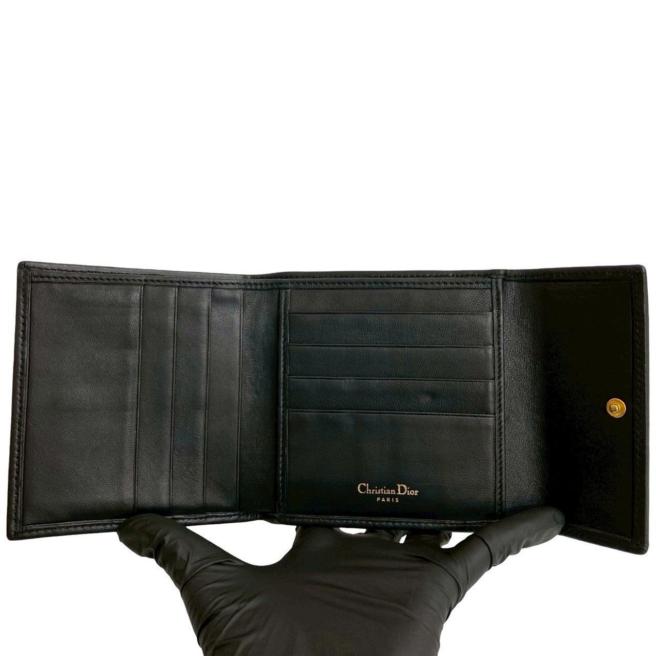 Dior Dior Black Leather Size ONE SIZE - 7 Thumbnail