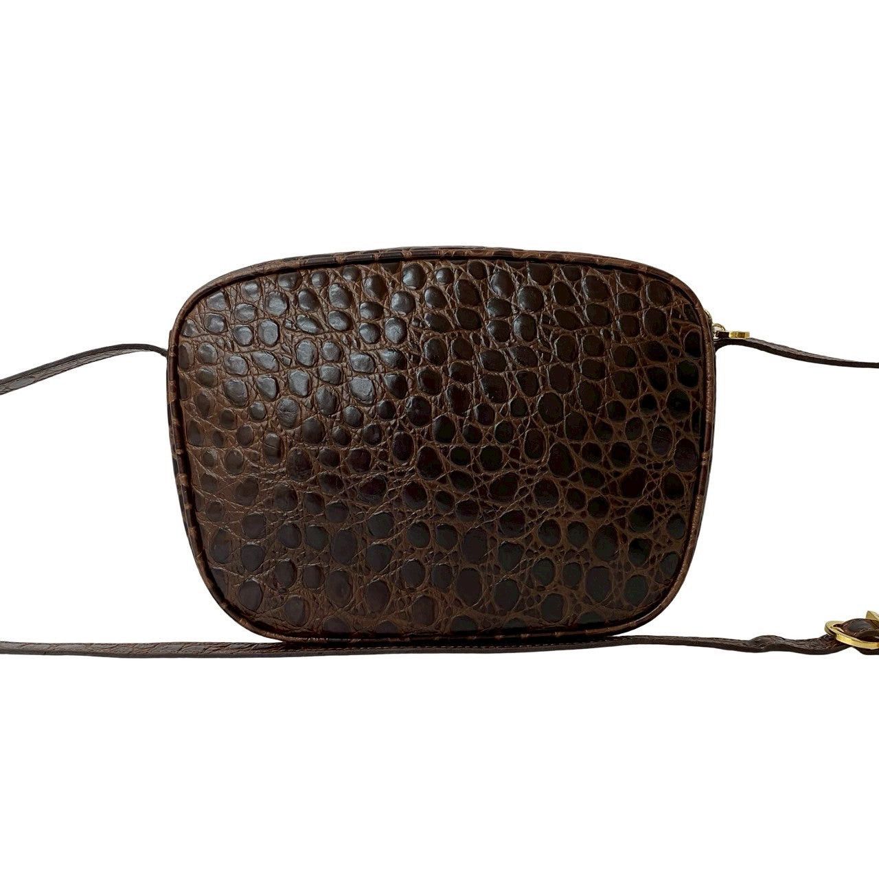 Salvatore Ferragamo Salvatore Ferragamo Shoulder Bag Brown Leather Size ONE SIZE - 3 Thumbnail