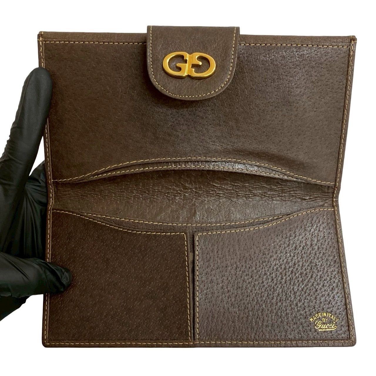 Gucci Gucci Brown Leather Size ONE SIZE - 7 Thumbnail