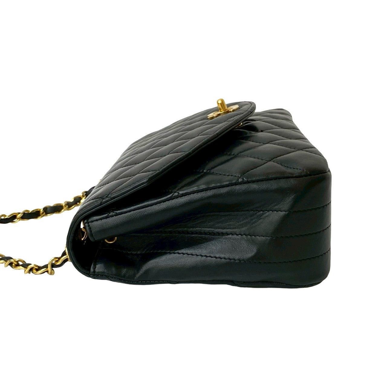 Chanel Chanel Shoulder Bag Black Leather Size ONE SIZE - 5 Thumbnail