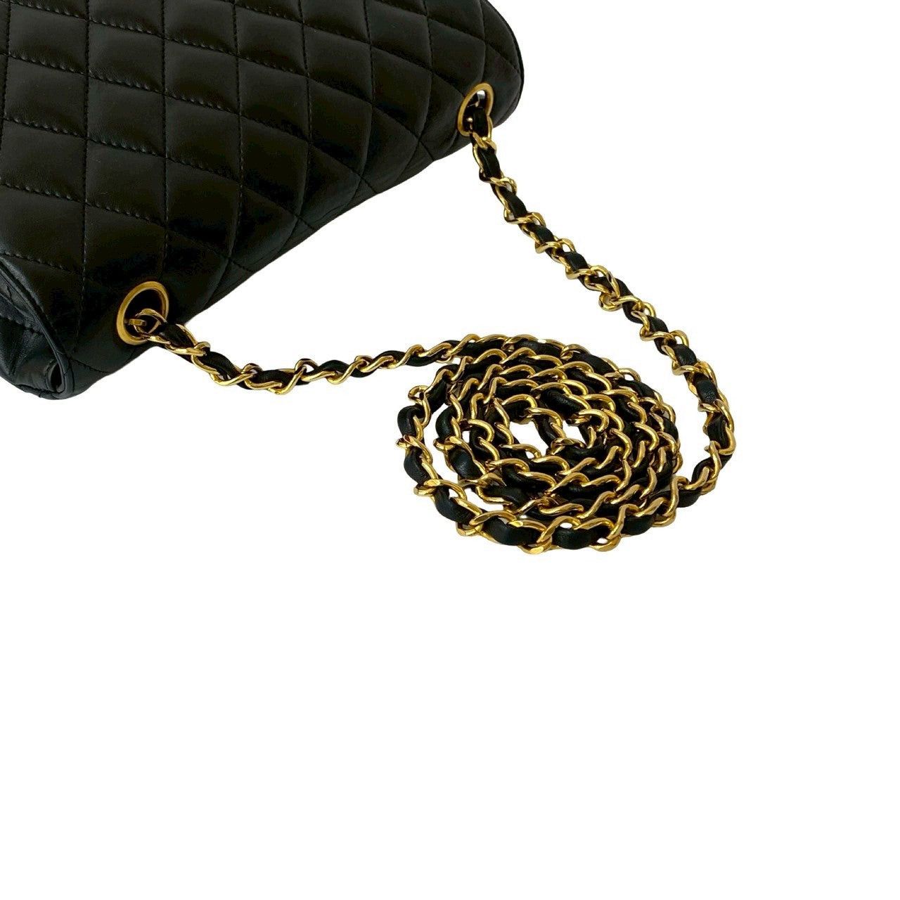 Chanel Chanel Shoulder Bag Black Leather Size ONE SIZE - 4 Thumbnail