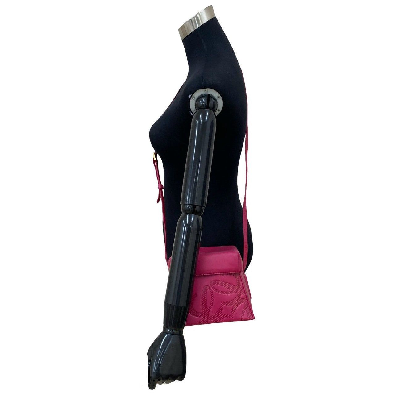 Loewe Loewe Shoulder Bag Pink Leather Size ONE SIZE - 2 Thumbnail