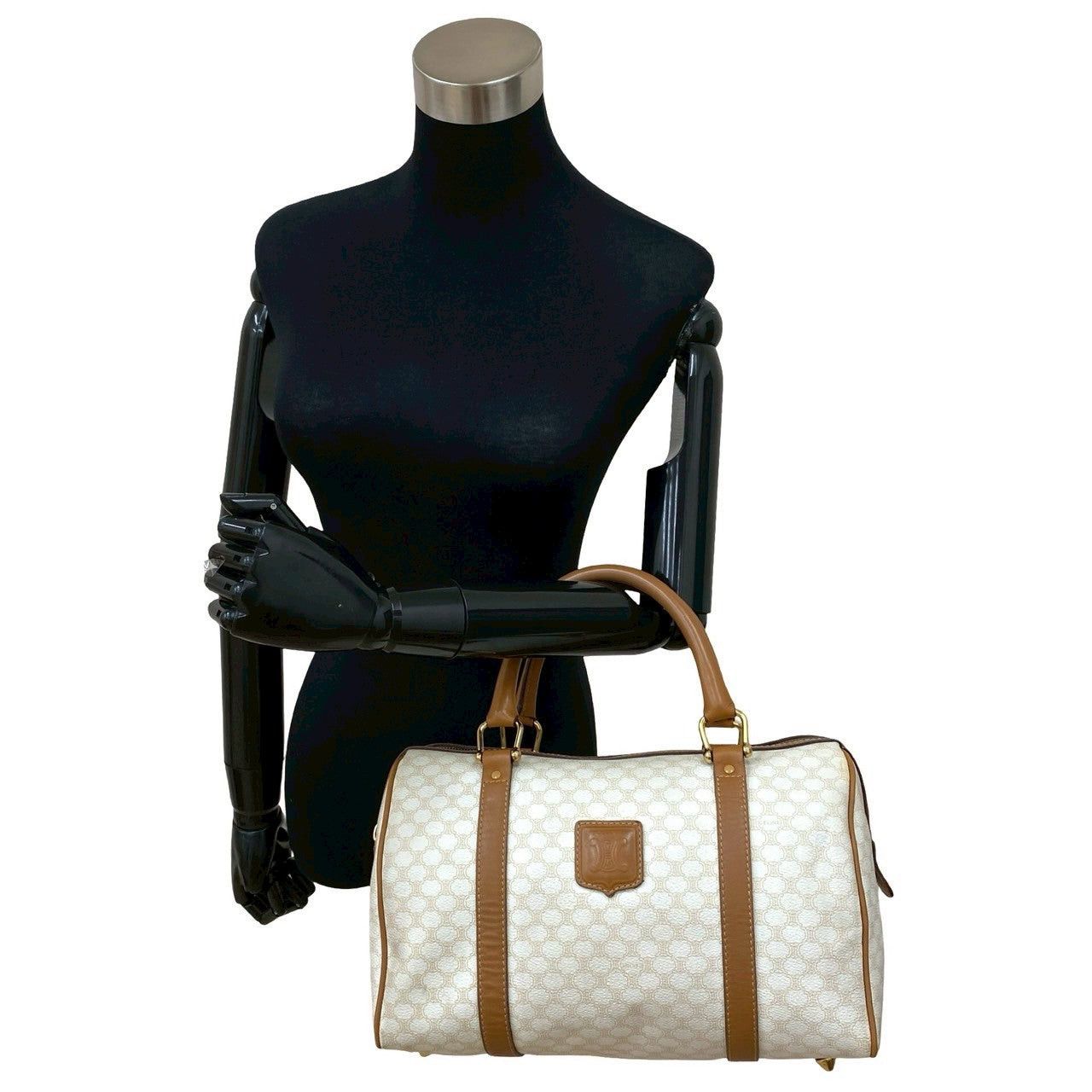 Celine Celine Handbag White Leather Size ONE SIZE - 2 Thumbnail