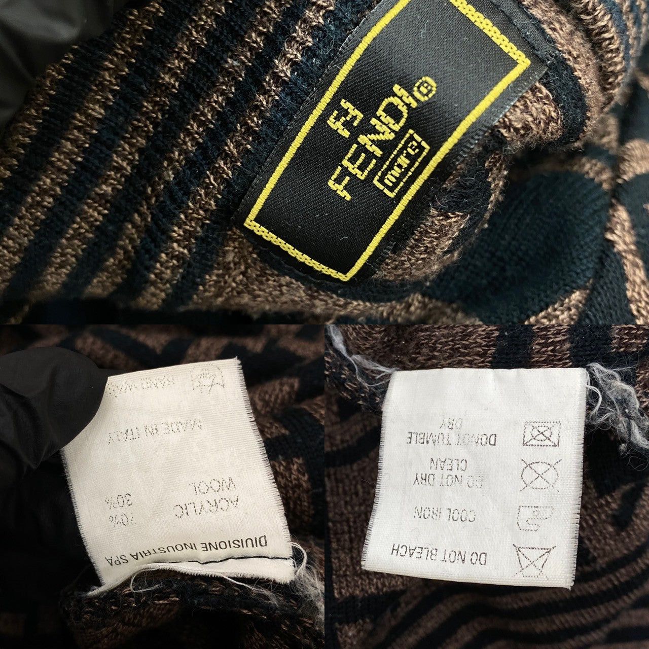 Fendi Fendi Blue Synthetic Size ONE SIZE - 5 Thumbnail