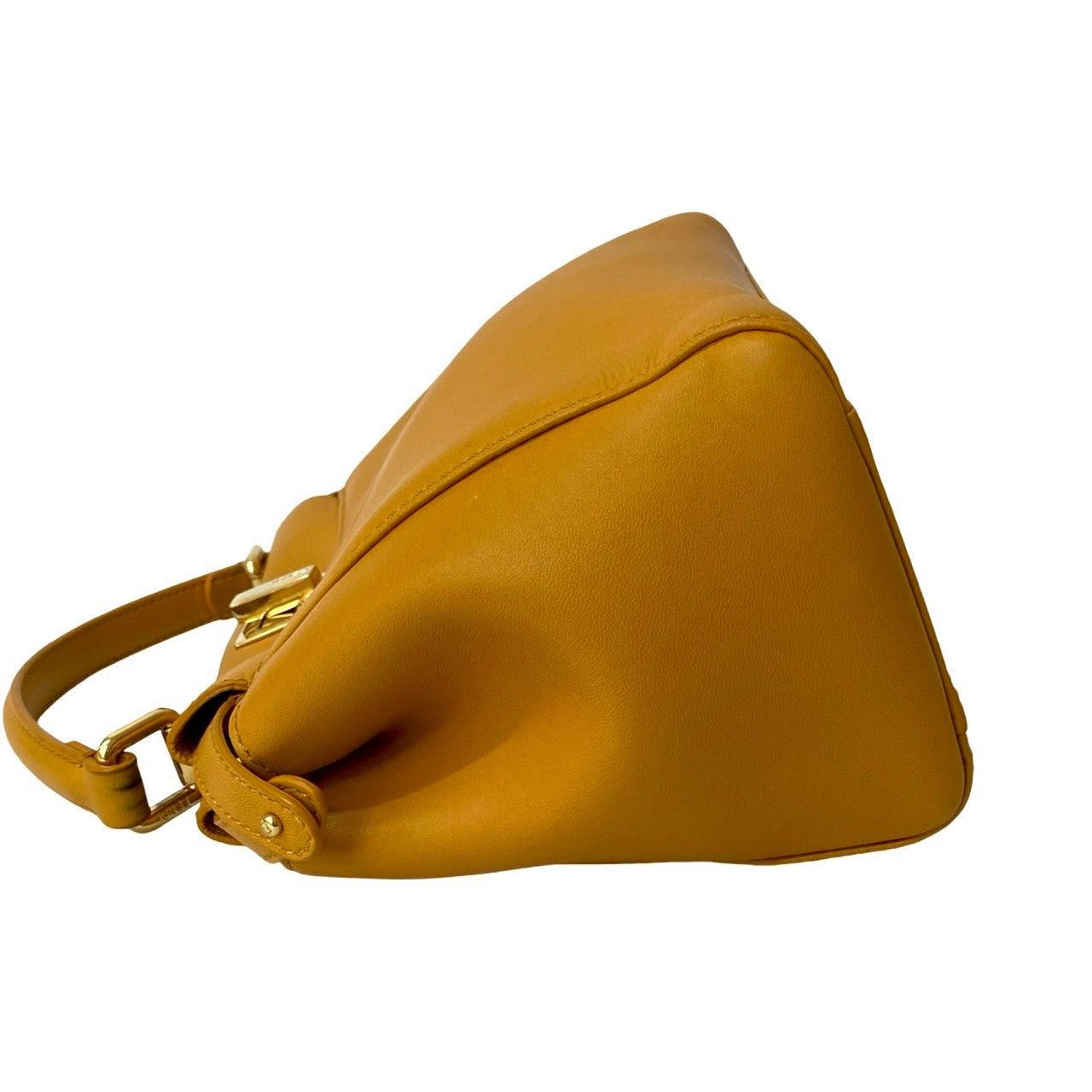 Fendi Fendi Shoulder Bag Yellow Leather Size ONE SIZE - 5 Thumbnail