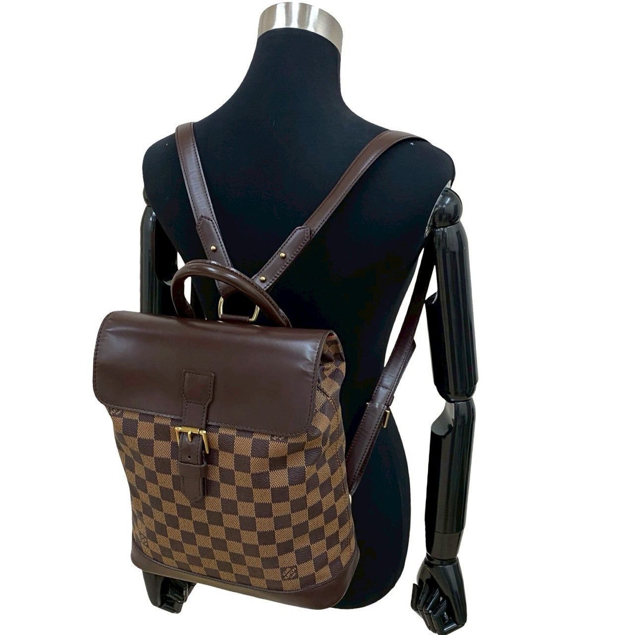Louis Vuitton Louis Vuitton Backpack Brown Leather Size ONE SIZE - 2 Thumbnail