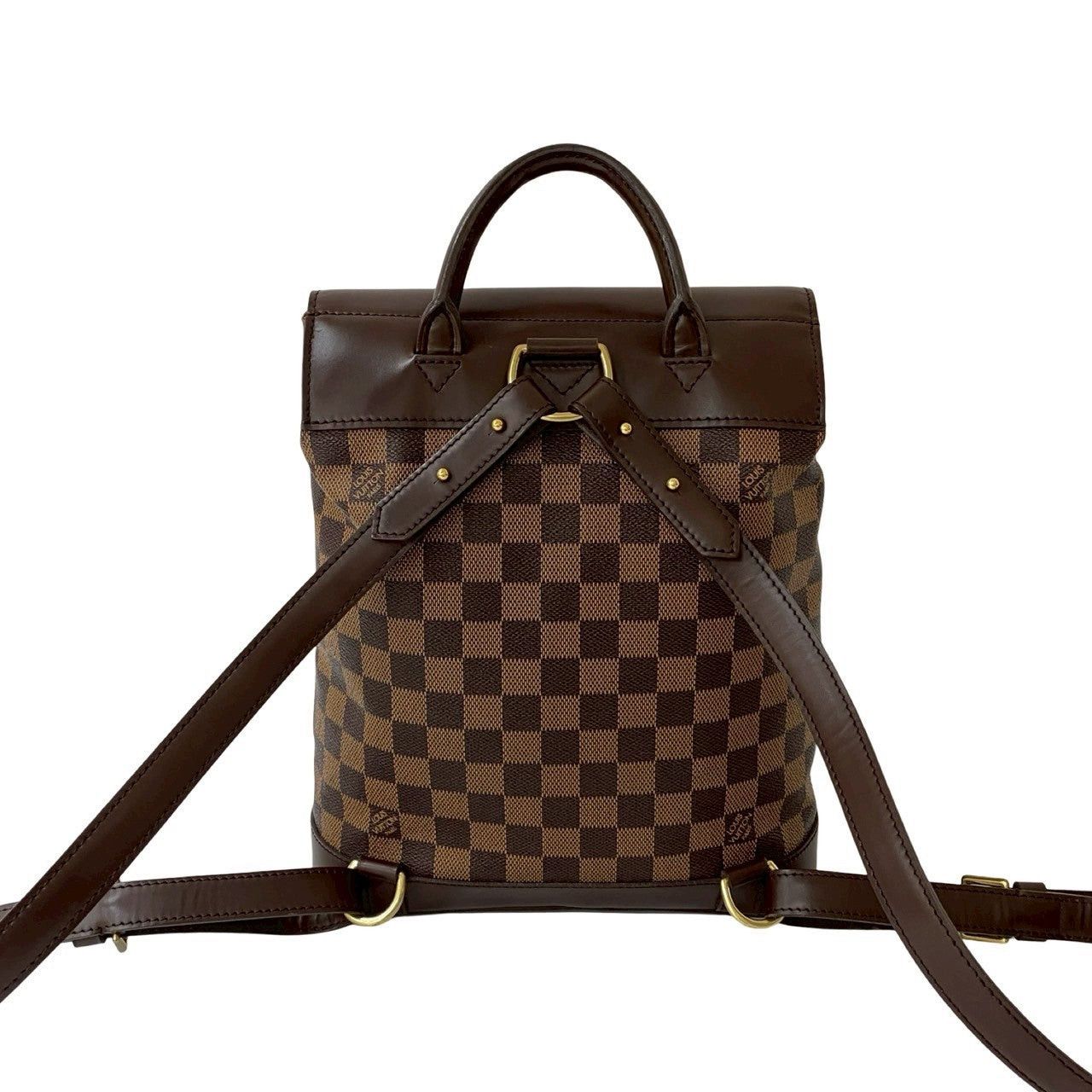 Louis Vuitton Louis Vuitton Backpack Brown Leather Size ONE SIZE - 3 Thumbnail
