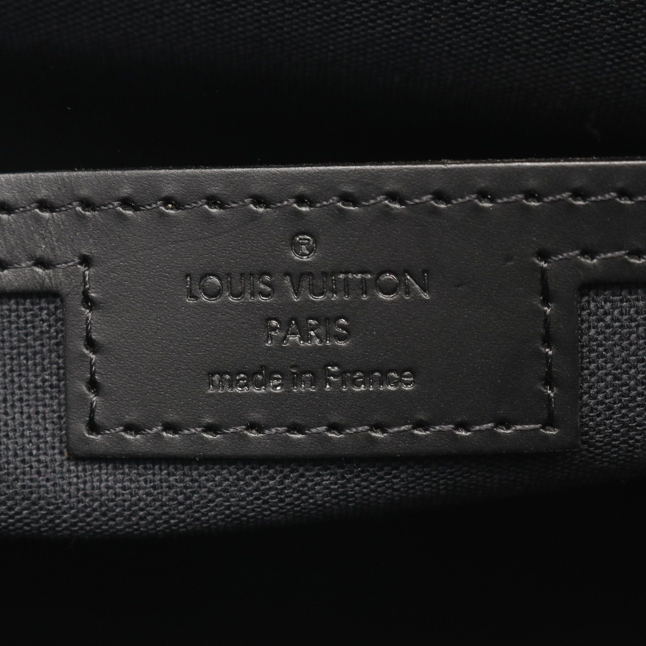 Louis Vuitton Louis Vuitton Tadao Damier Graphite Handbag Tote Bag Leather Black Size ONE SIZE - 4 Thumbnail