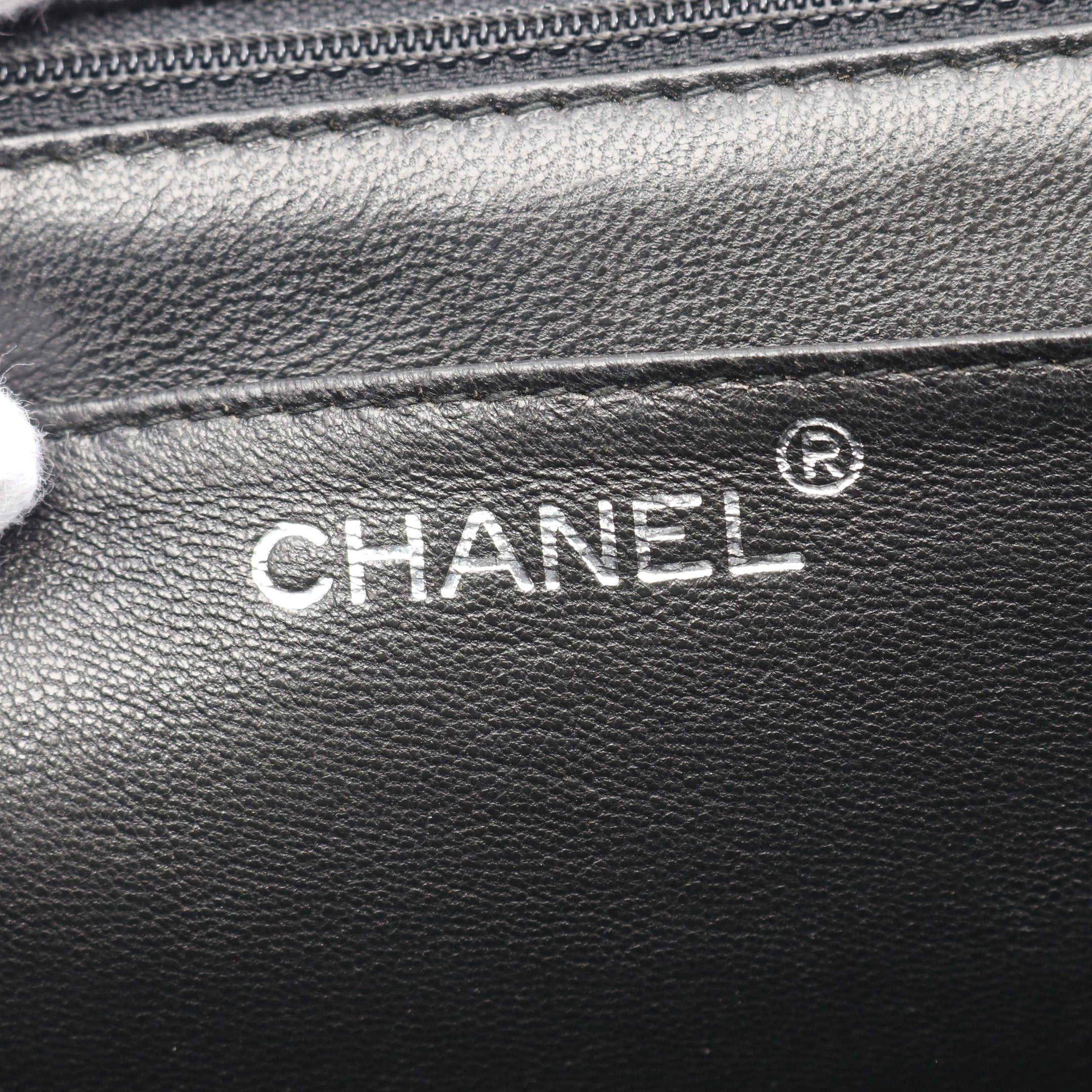 Chanel Chanel Matelasse Top Handle Bag Handbag Caviar Skin Black Silver Hardware Size ONE SIZE - 4 Thumbnail