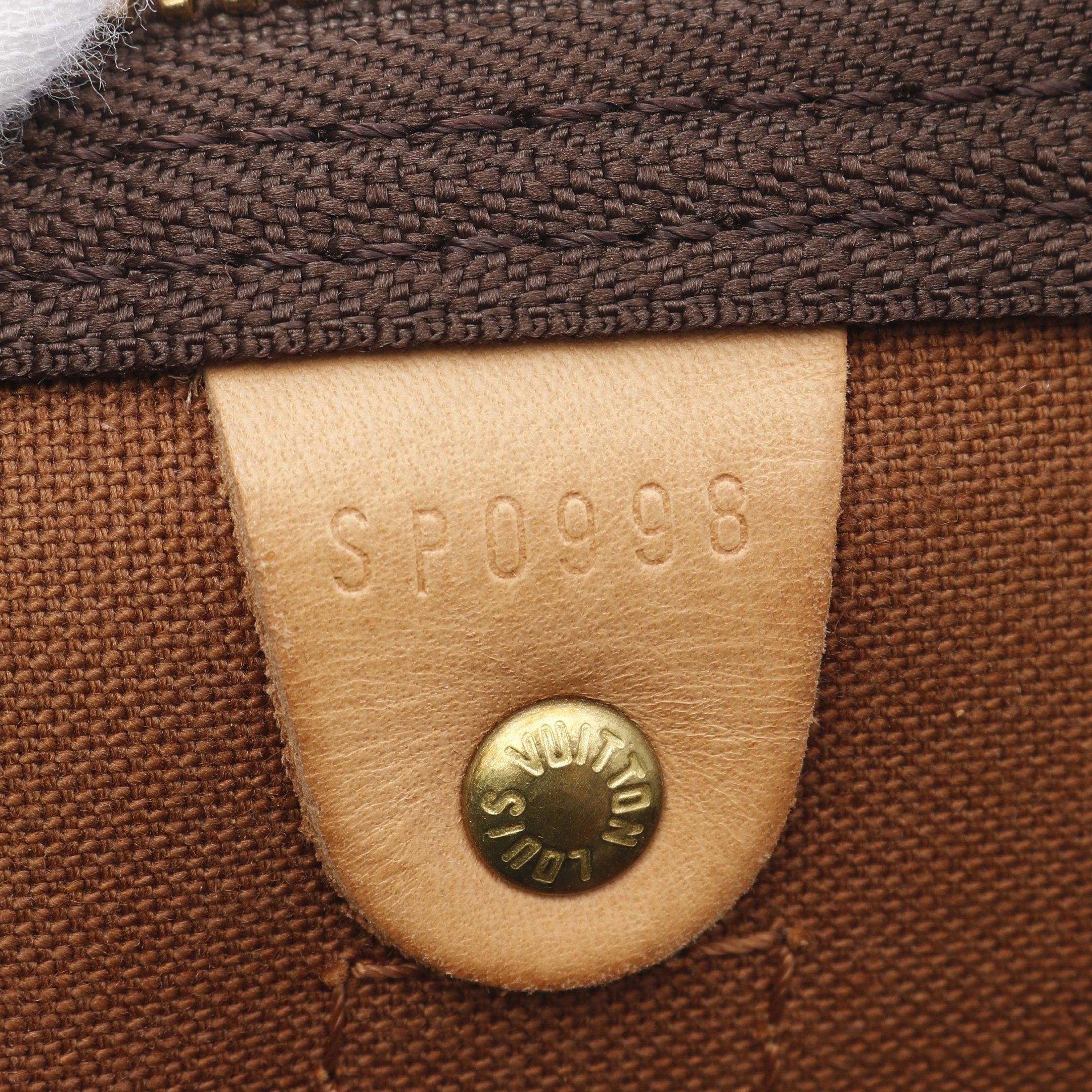 Louis Vuitton Louis Vuitton Keepall 50 Monogram Boston Bag Leather Brown Size ONE SIZE - 5 Thumbnail