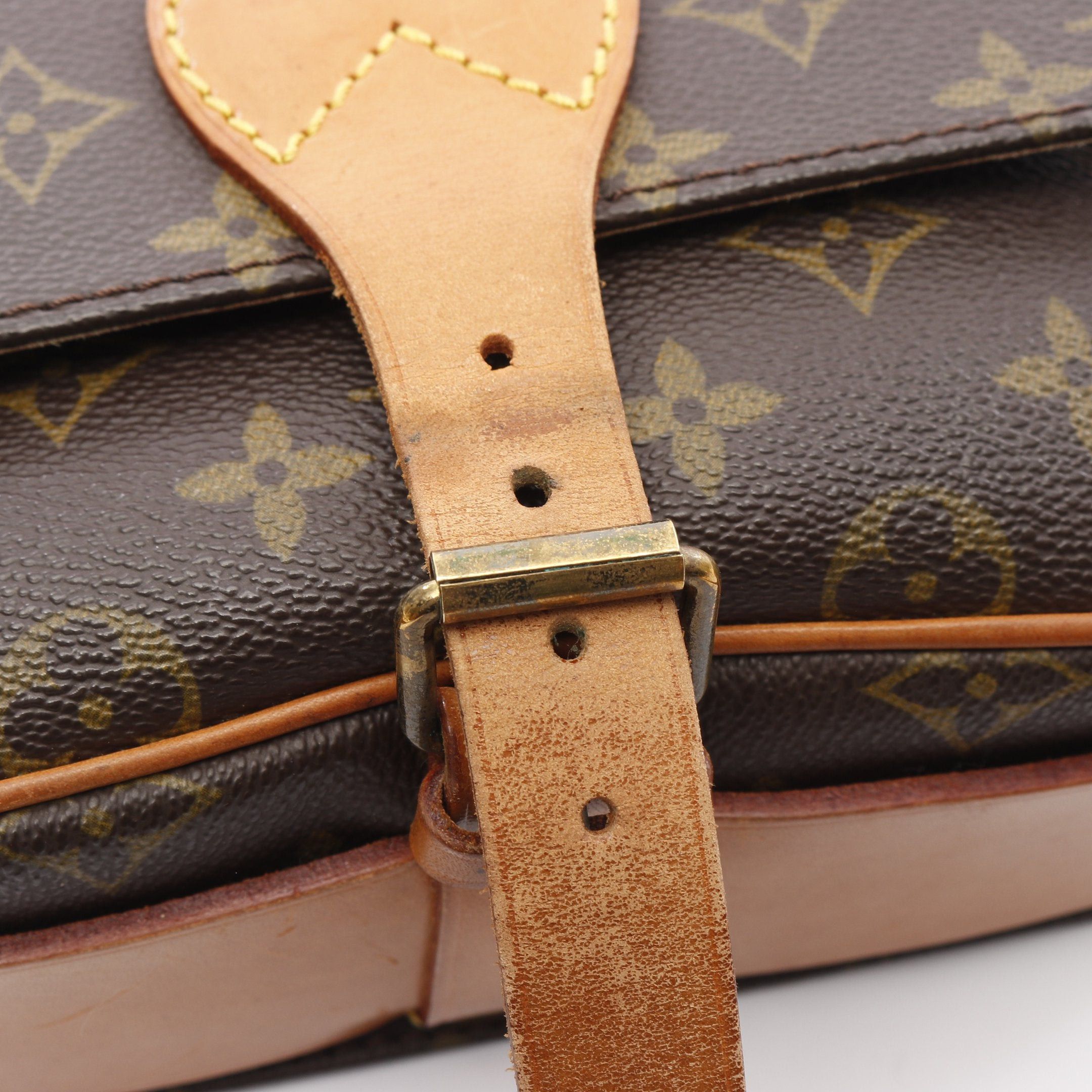 Louis Vuitton Louis Vuitton Cartesier Mm Monogram Shoulder Bag Leather Brown Size ONE SIZE - 7 Thumbnail