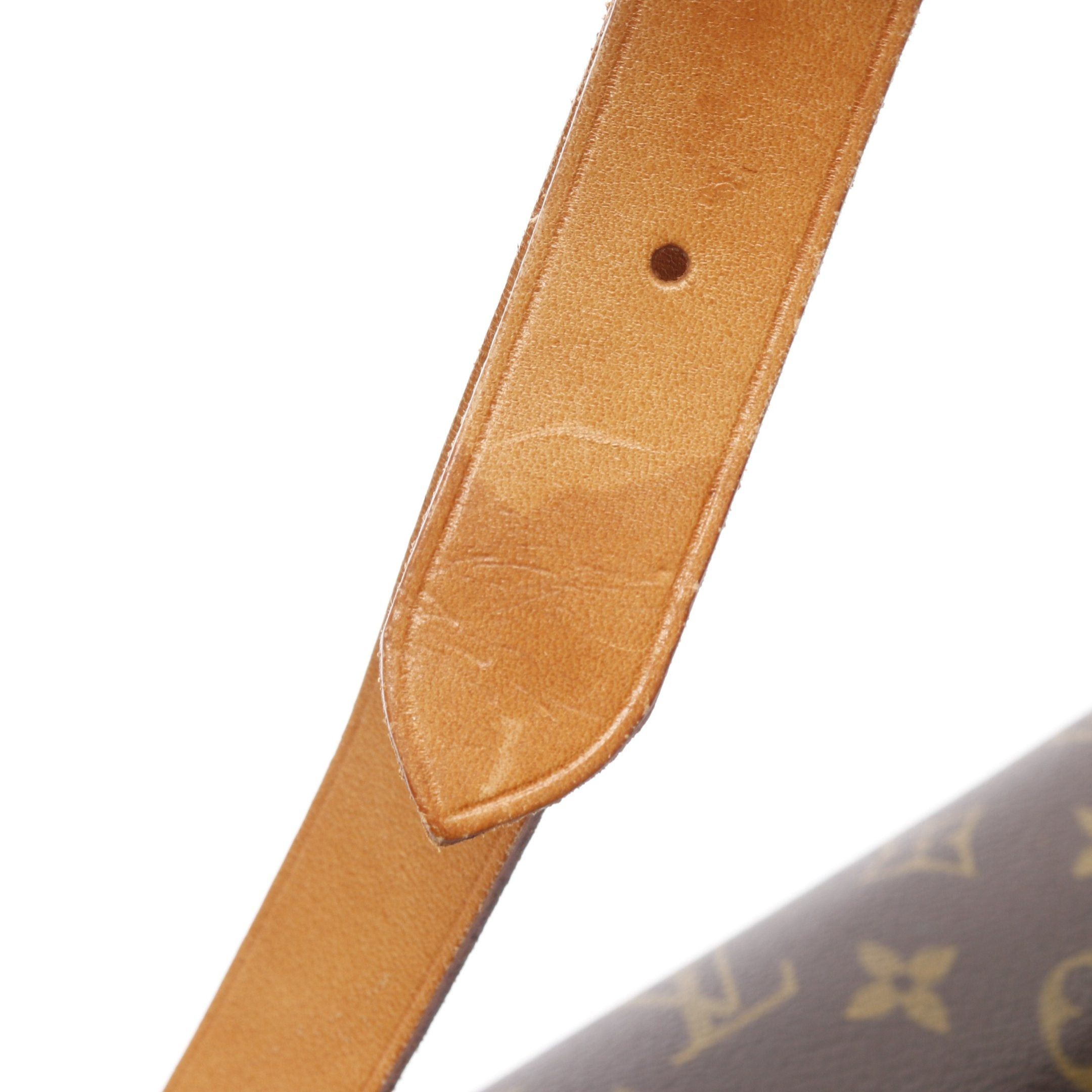 Louis Vuitton Louis Vuitton Cartesier Mm Monogram Shoulder Bag Leather Brown Size ONE SIZE - 9 Thumbnail