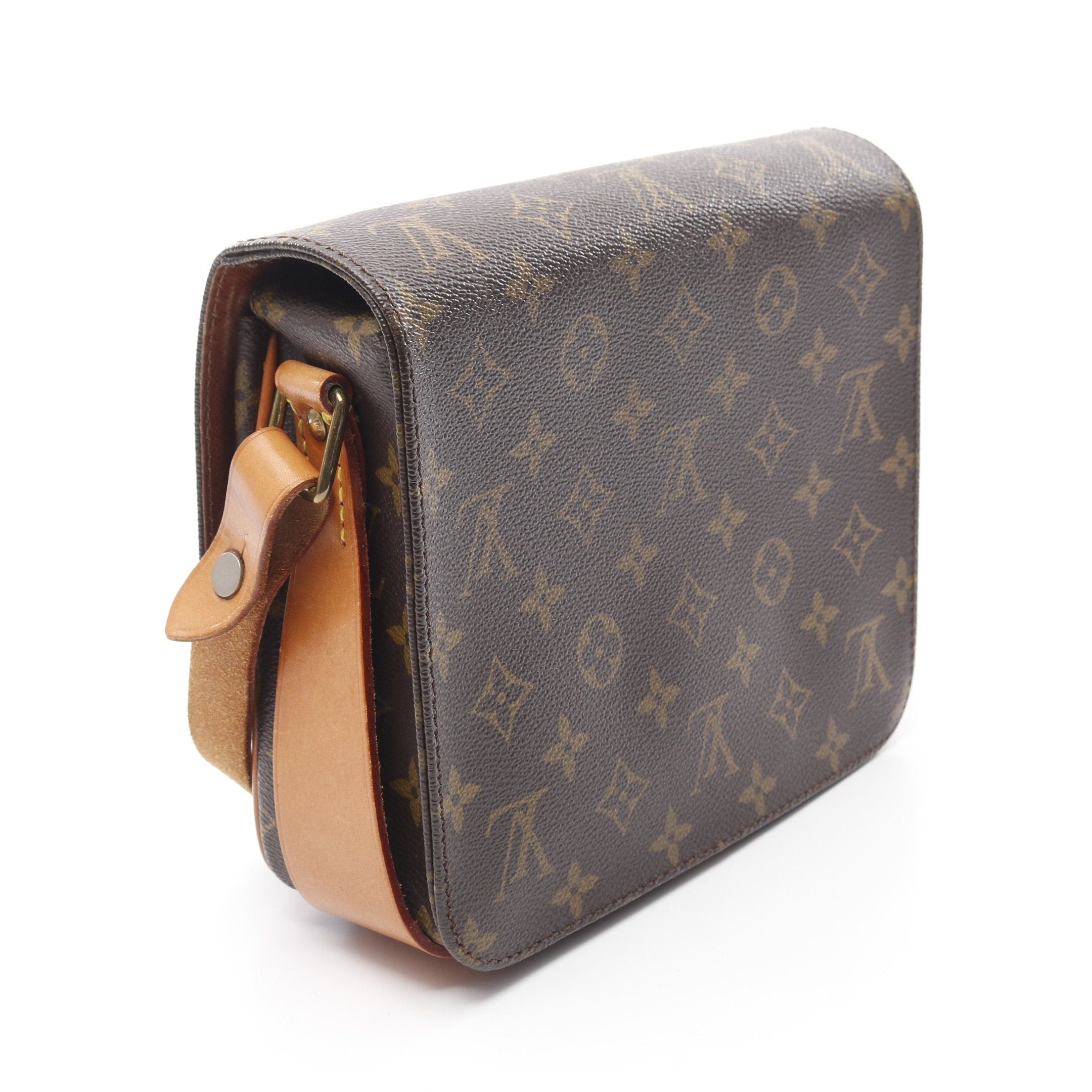 Louis Vuitton Louis Vuitton Cartesier Mm Monogram Shoulder Bag Leather Brown Size ONE SIZE - 2 Thumbnail