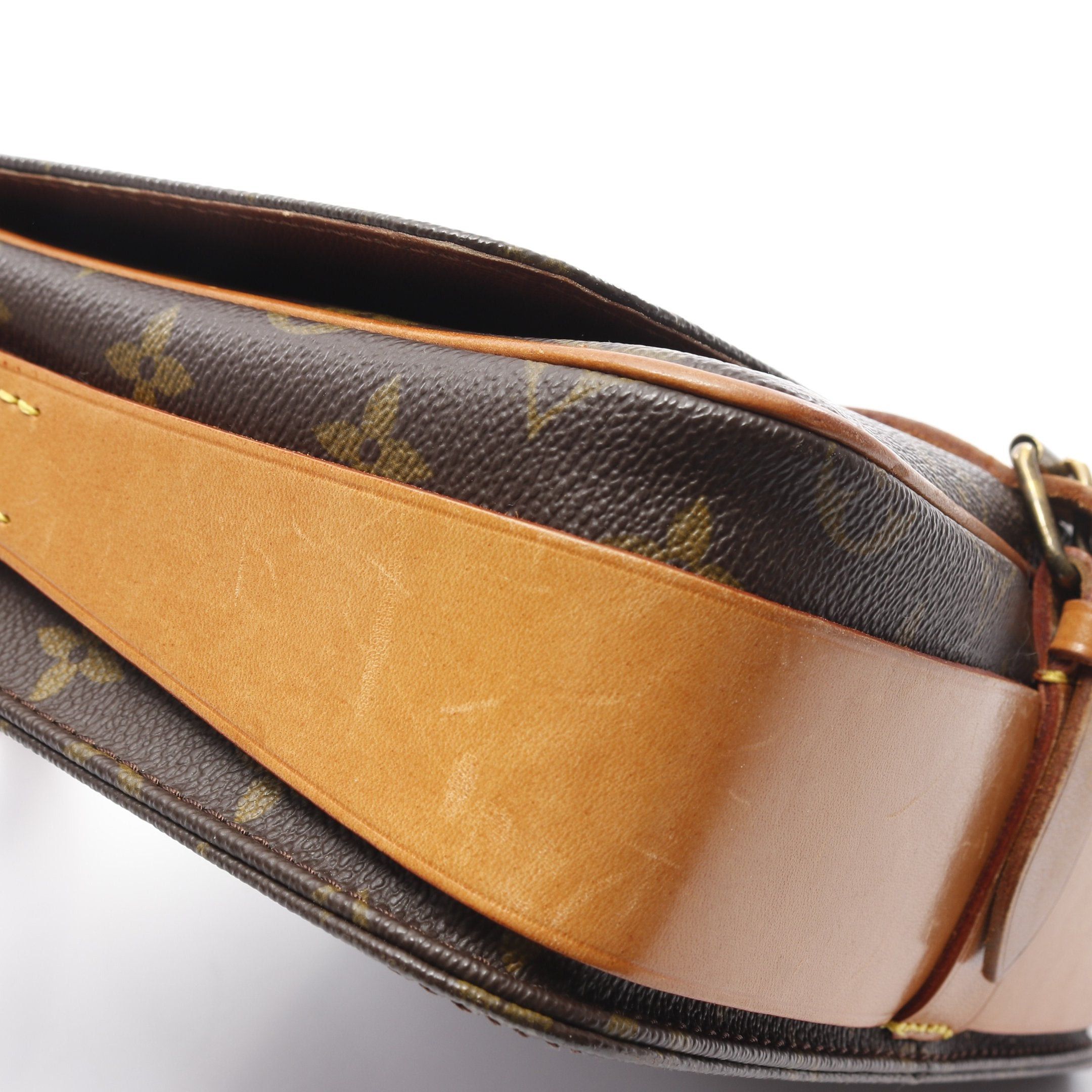Louis Vuitton Louis Vuitton Cartesier Mm Monogram Shoulder Bag Leather Brown Size ONE SIZE - 12 Thumbnail