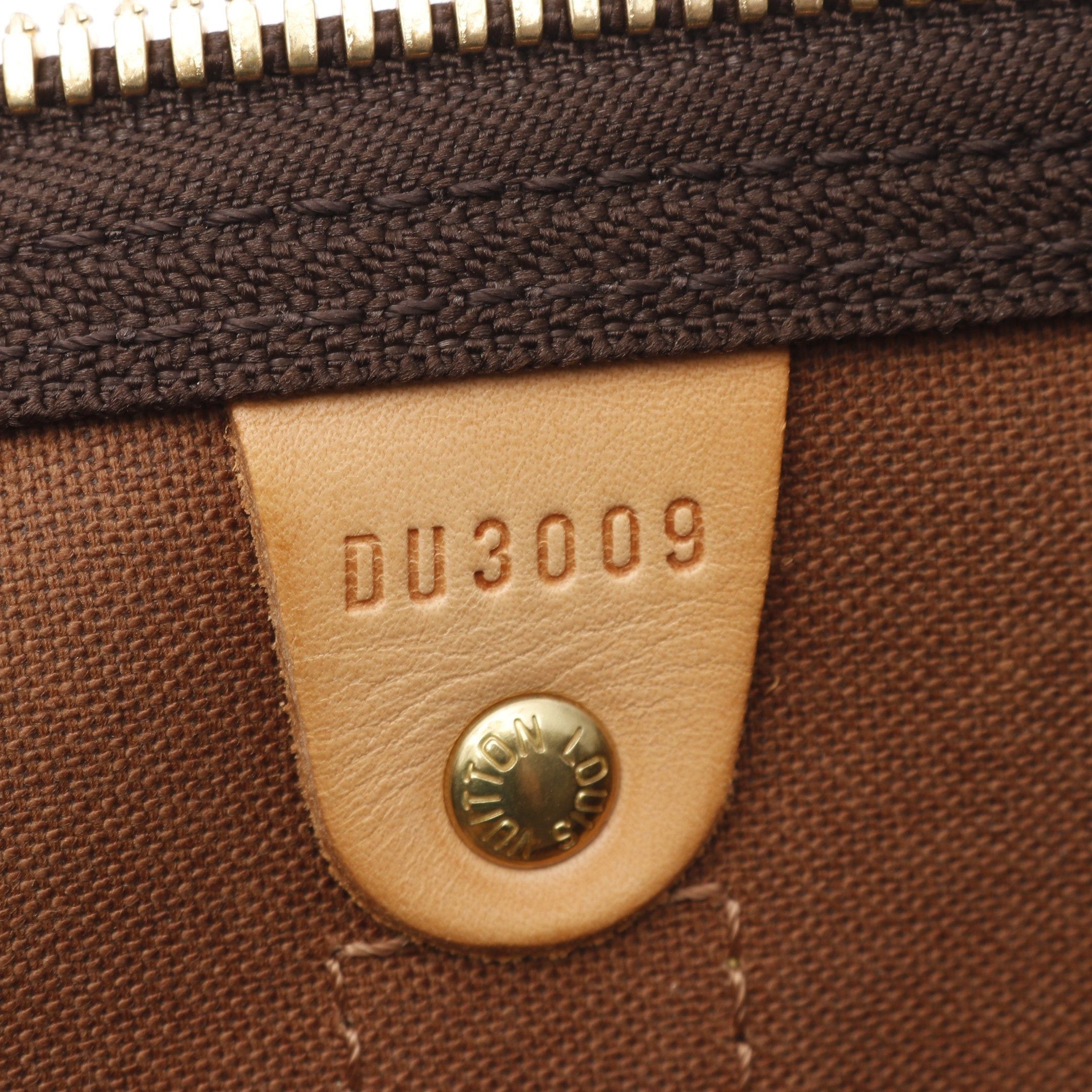 Louis Vuitton Louis Vuitton Keepall 45 Monogram Boston Bag Leather Brown Size ONE SIZE - 5 Thumbnail