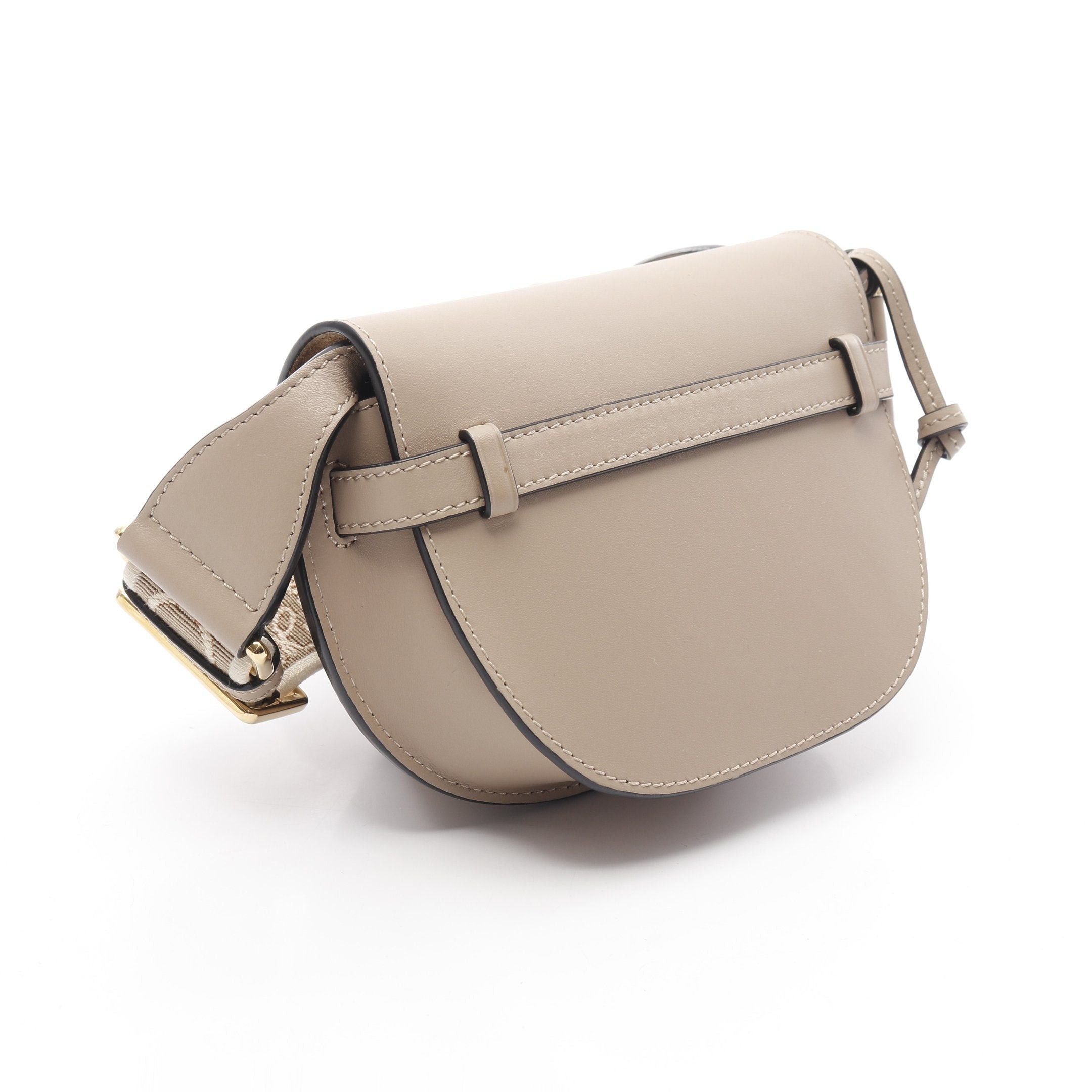 Loewe Loewe Gate Dual Bag Mini Shoulder Leather Beige Size ONE SIZE - 2 Thumbnail