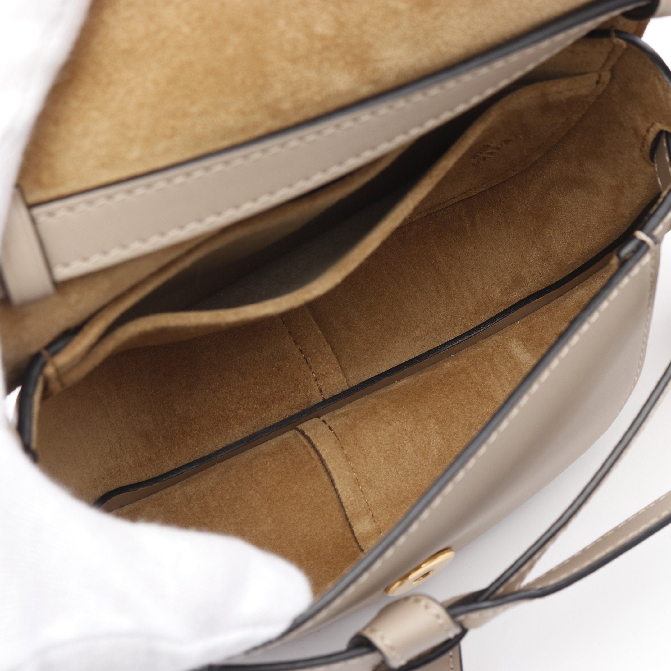 Loewe Loewe Gate Dual Bag Mini Shoulder Leather Beige Size ONE SIZE - 3 Thumbnail