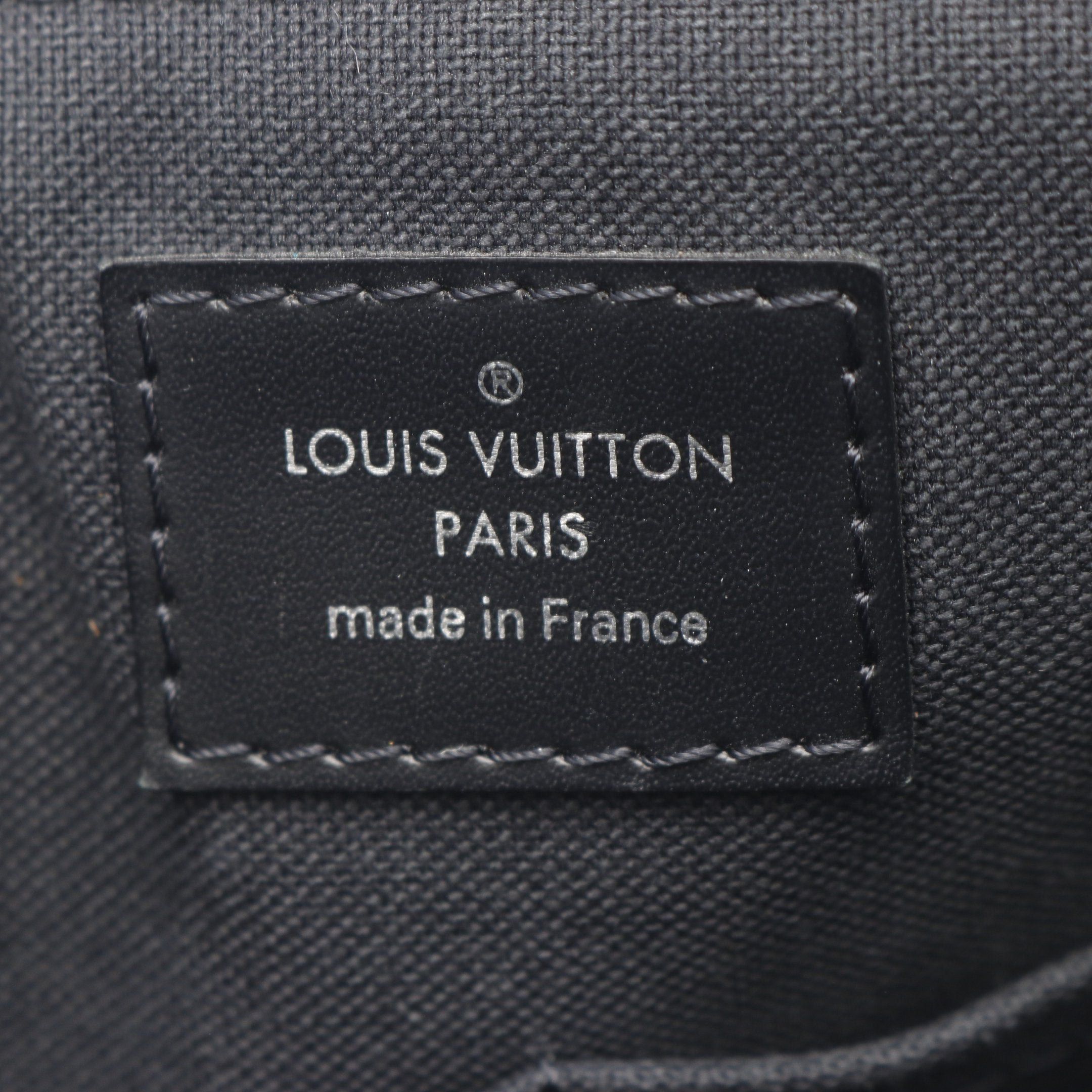 Louis Vuitton Louis Vuitton Pdj Porte De Cumanjour Damier Graphite Briefcase Business Bag Leather Black Size ONE SIZE - 4 Thumbnail