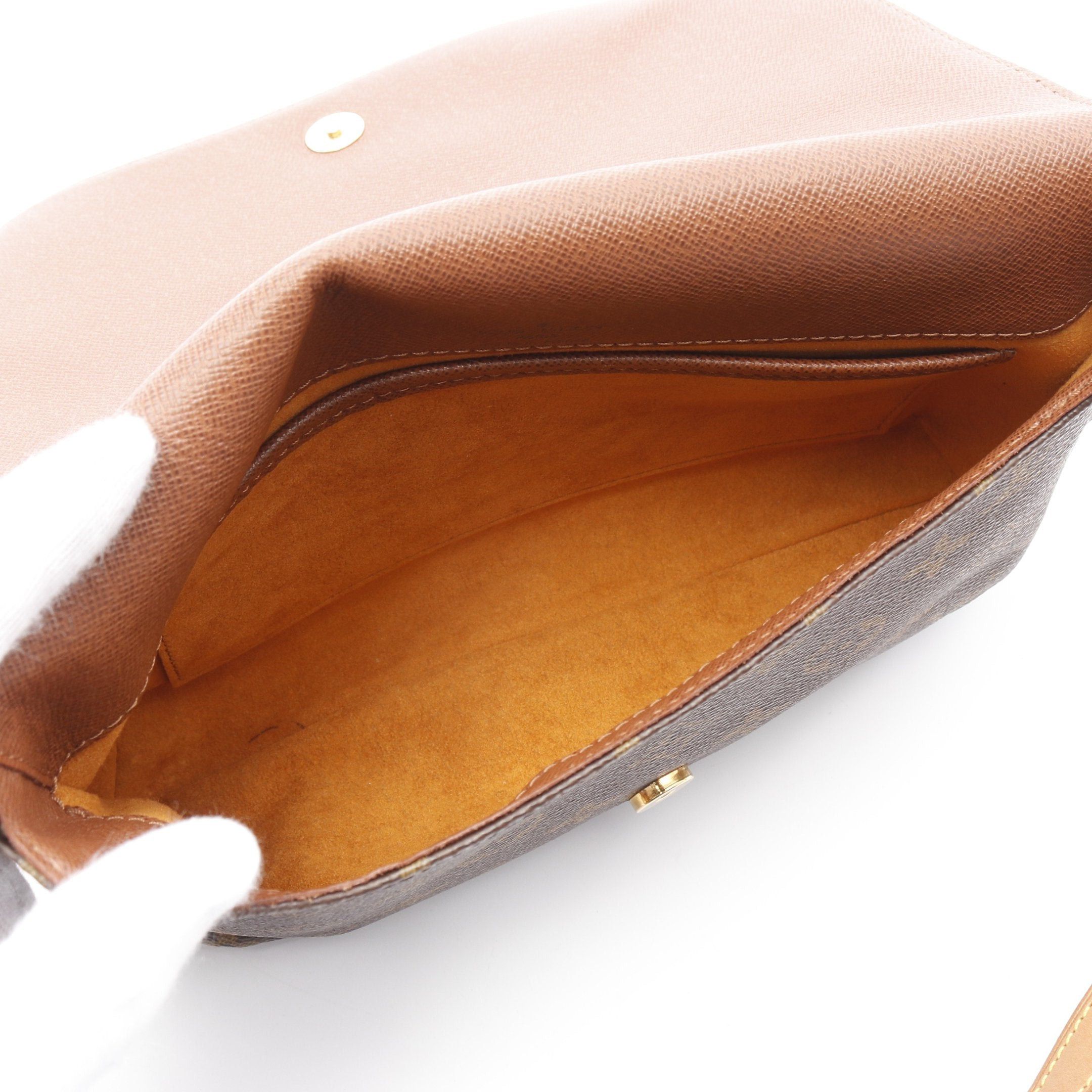 Louis Vuitton Louis Vuitton Musette Tango Short Strap Monogram Shoulder Bag Leather Brown Size ONE SIZE - 3 Thumbnail