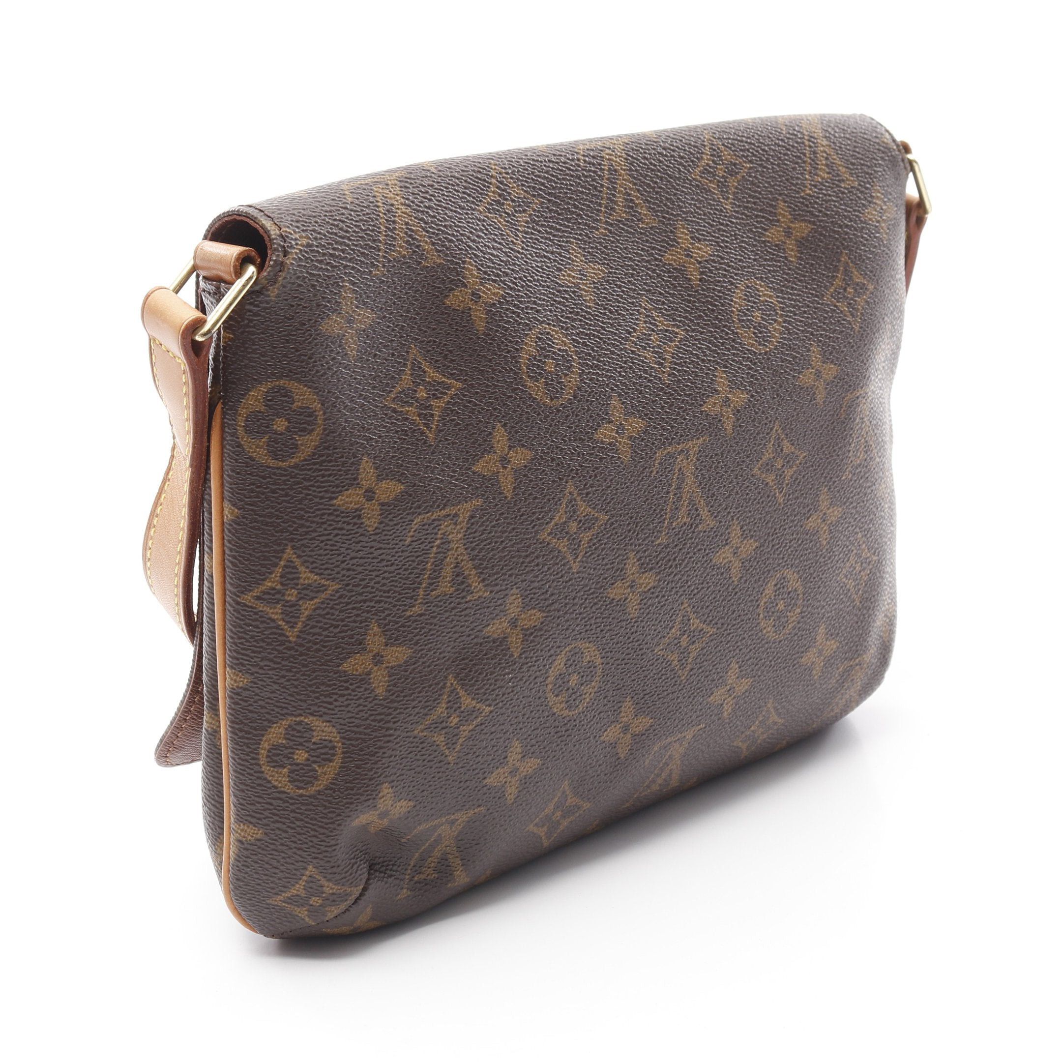 Louis Vuitton Louis Vuitton Musette Tango Short Strap Monogram Shoulder Bag Leather Brown Size ONE SIZE - 2 Thumbnail