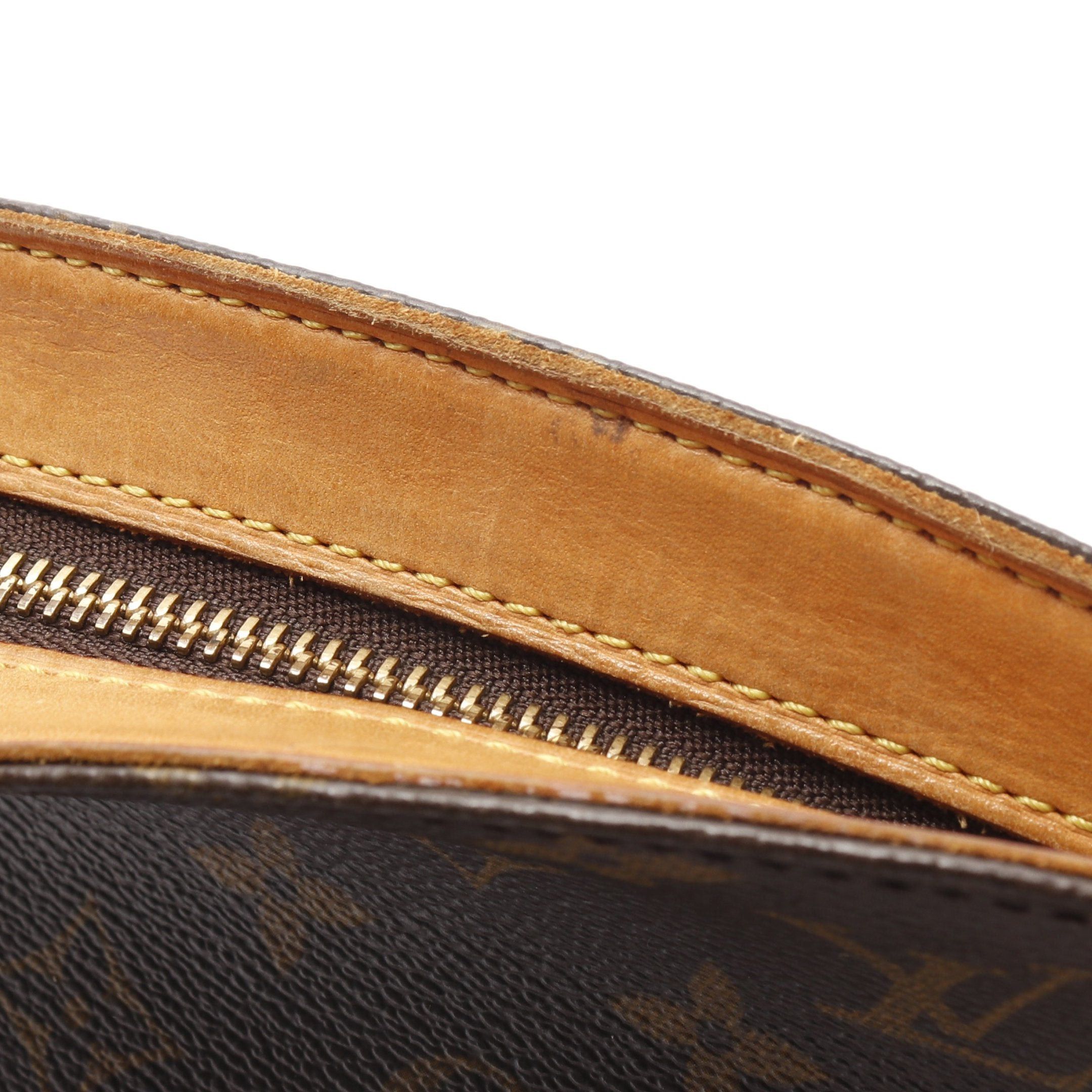 Louis Vuitton Louis Vuitton Druot Monogram Shoulder Bag Leather Brown Size ONE SIZE - 9 Thumbnail
