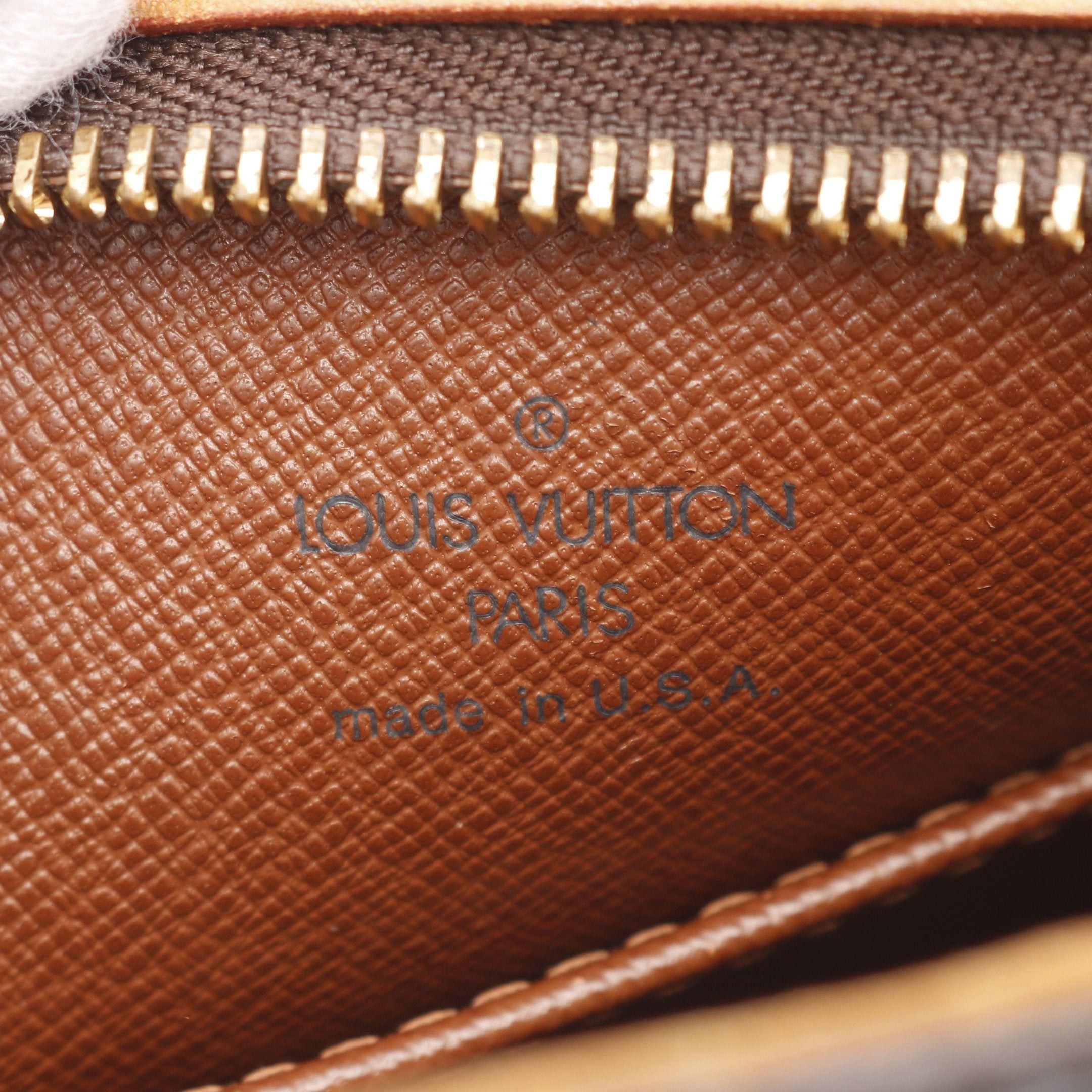 Louis Vuitton Louis Vuitton Druot Monogram Shoulder Bag Leather Brown Size ONE SIZE - 4 Thumbnail